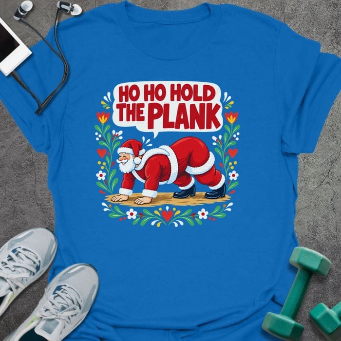T-Shirt Royal / S Ho Ho Hold T-Shirt