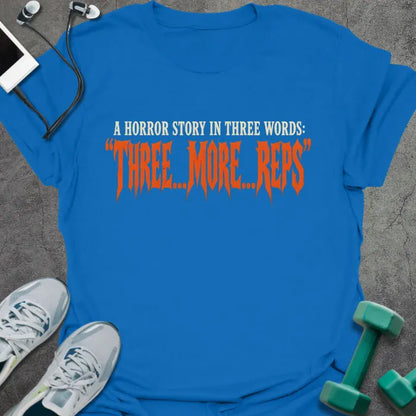 T-Shirt Royal / S Horror Treadmill T-Shirt
