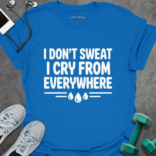 T-Shirt Royal / S I Cry T-Shirt