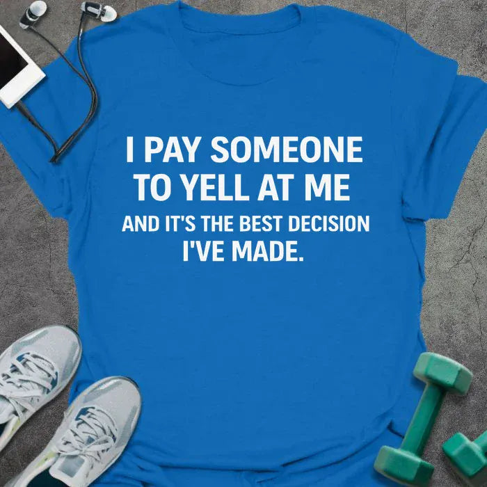 T-Shirt Royal / S I Pay T-Shirt