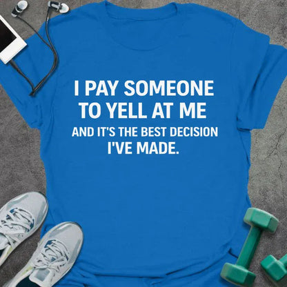T-Shirt Royal / S I Pay T-Shirt