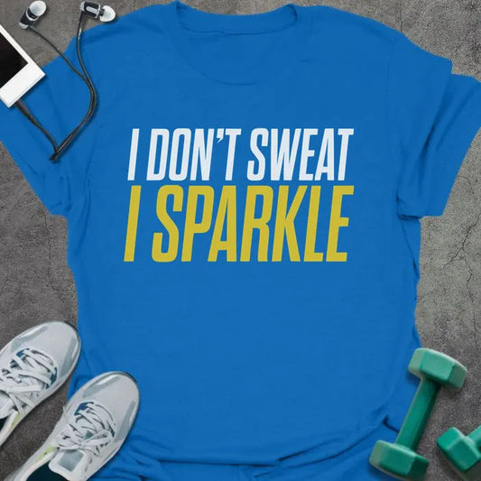 T-Shirt Royal / S I Sparkle T-Shirt