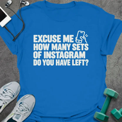 T-Shirt Royal / S Instagram Sets T-Shirt