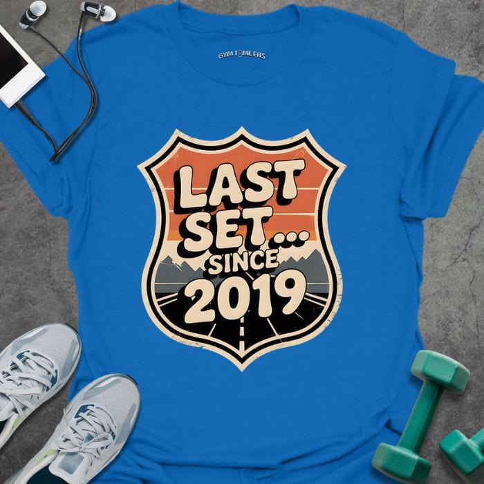 T-Shirt Royal / S Last Set Since T-Shirt