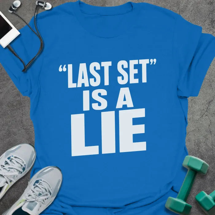 T-Shirt Royal / S Last Set T-Shirt