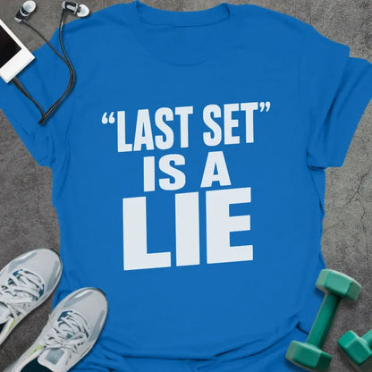 T-Shirt Royal / S Last Set T-Shirt