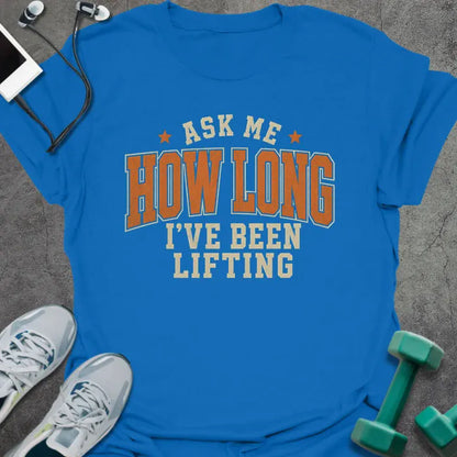T-Shirt Royal / S Lifting Long T-Shirt