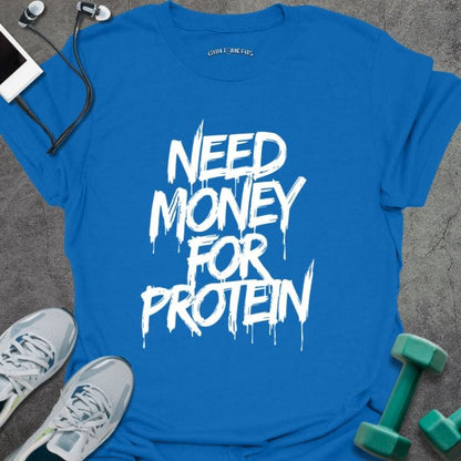 T-Shirt Royal / S Money For Protein T-Shirt
