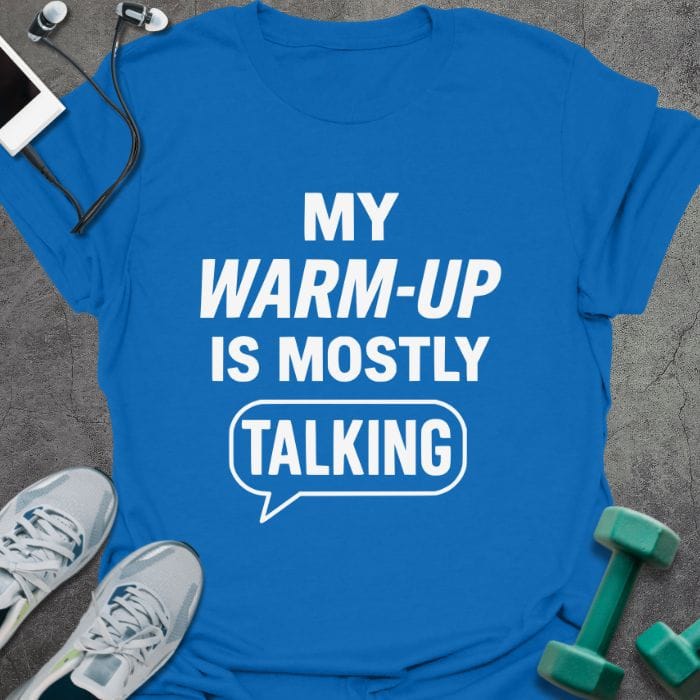 T-Shirt Royal / S Mostly Talking T-Shirt