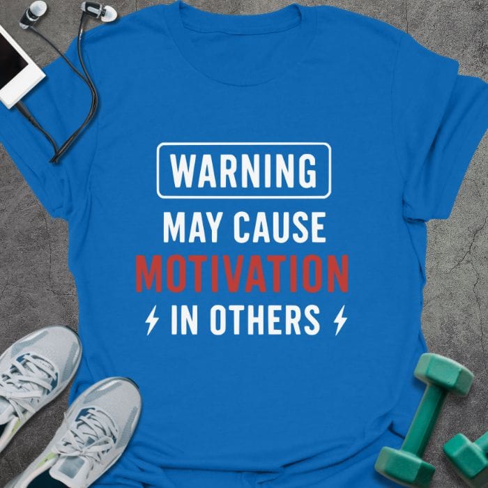T-Shirt Royal / S Motivation T-Shirt