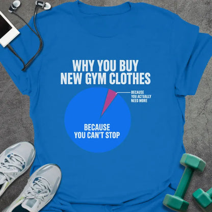 T-Shirt Royal / S New Clothes T-Shirt