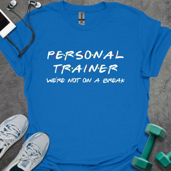 T-Shirt Royal / S Not On a Break T-Shirt