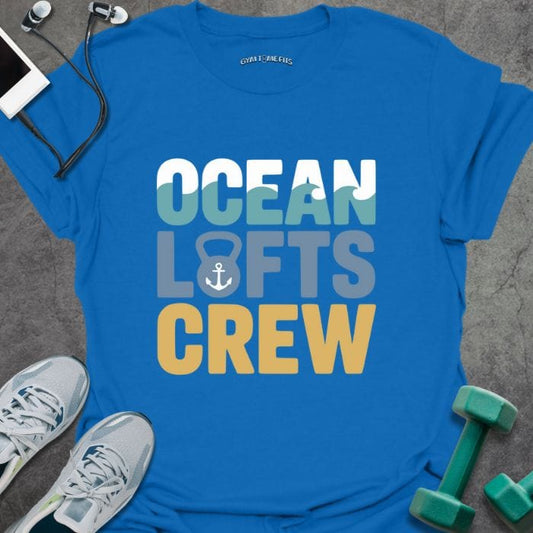 T-Shirt Royal / S Ocean Lift Crew T-Shirt