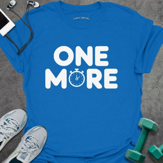 T-Shirt Royal / S One More T-Shirt