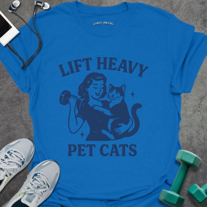 T-Shirt Royal / S Pet Cats T-Shirt