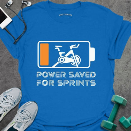 T-Shirt Royal / S Power Saved T-Shirt