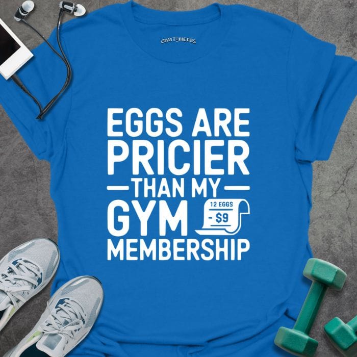 T-Shirt Royal / S Pricey Eggs T-Shirt