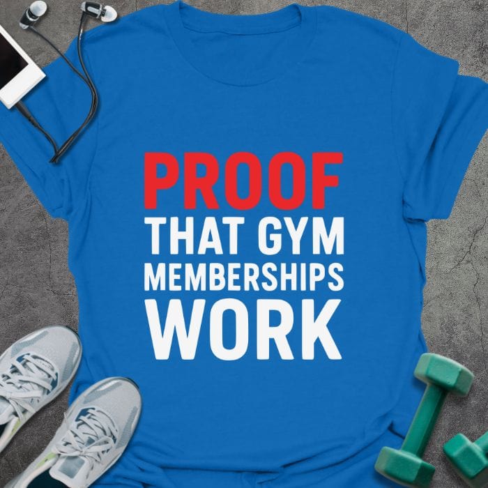 T-Shirt Royal / S Proof T-Shirt