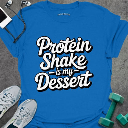 T-Shirt Royal / S Protein Shake T-Shirt