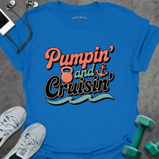 T-Shirt Royal / S Pumpin T-Shirt