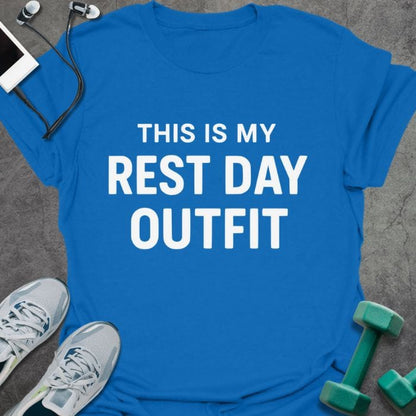 T-Shirt Royal / S Rest Day Fit T-Shirt