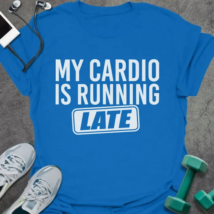 T-Shirt Royal / S Running Late T-Shirt