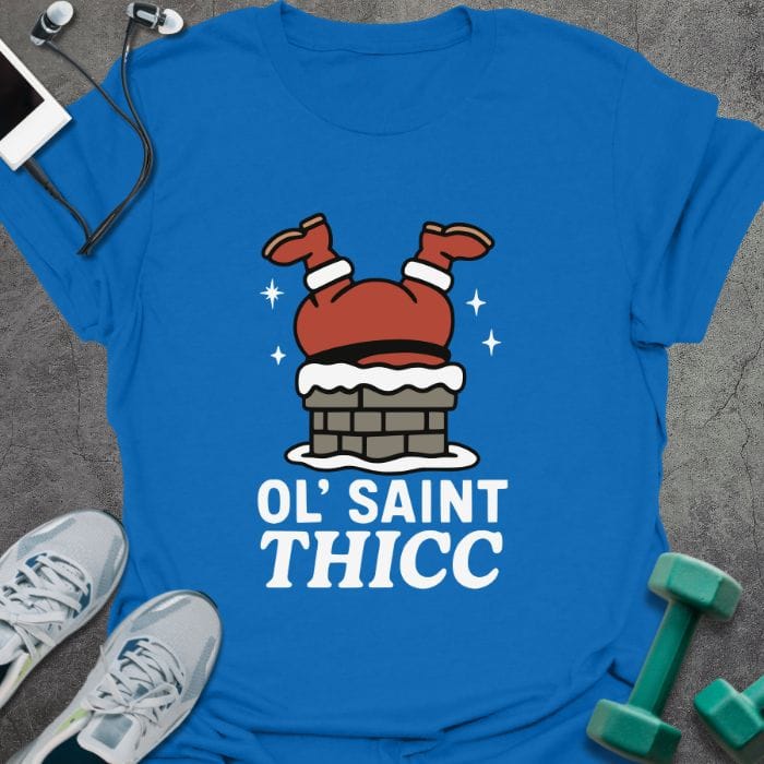 T-Shirt Royal / S Saint Thicc T-Shirt