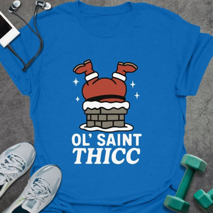 T-Shirt Royal / S Saint Thicc T-Shirt