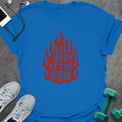 T-Shirt Royal / S See You Flame T-Shirt