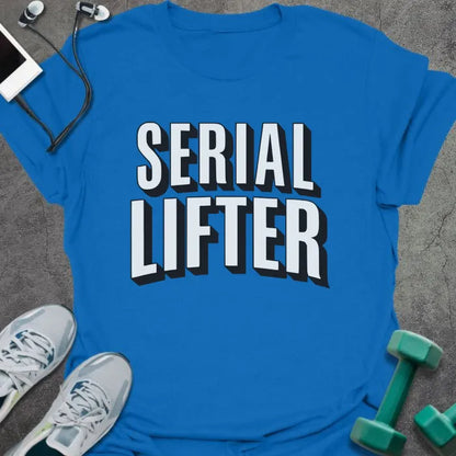 T-Shirt Royal / S Serial Lifter T-Shirt