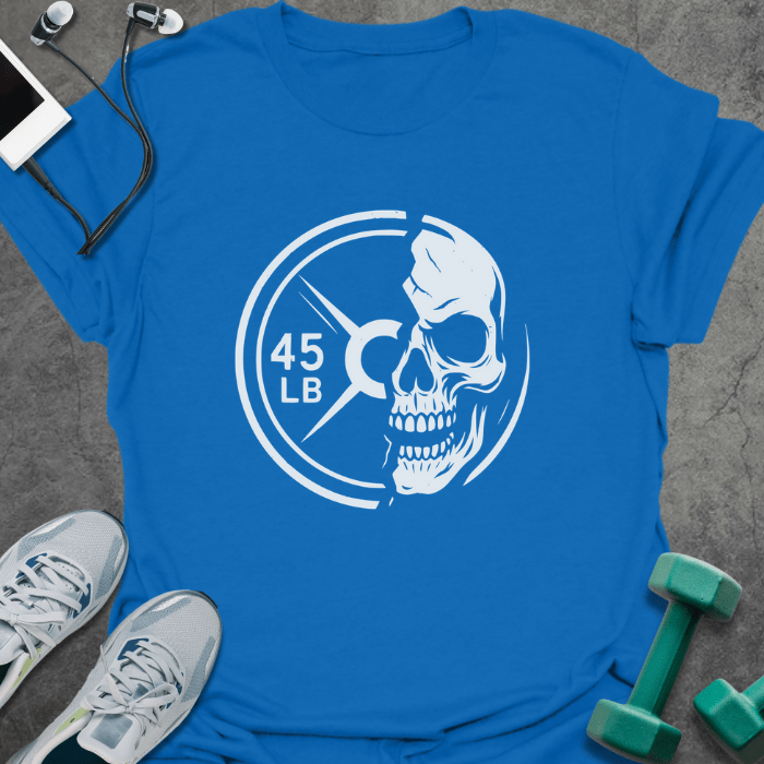 T-Shirt Royal / S Skull Plate T-Shirt