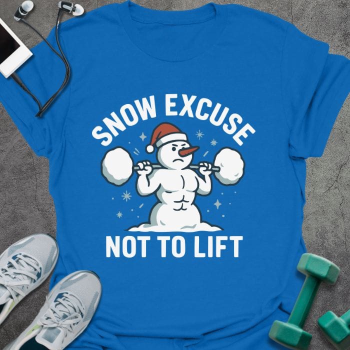 T-Shirt Royal / S Snow Excuses T-Shirt