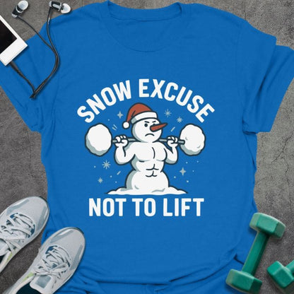 T-Shirt Royal / S Snow Excuses T-Shirt