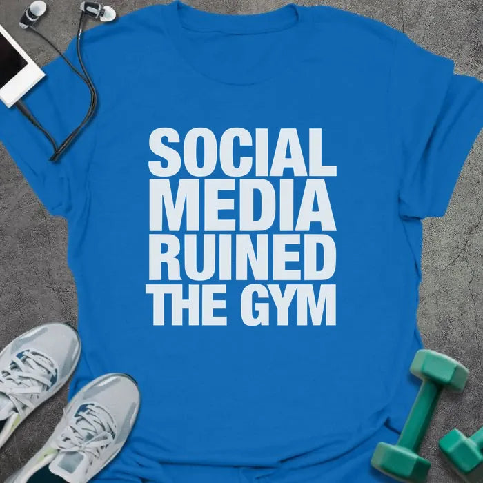 T-Shirt Royal / S Social Media T-Shirt