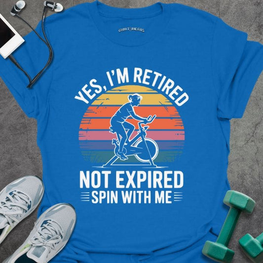 T-Shirt Royal / S SPIN With Me T-Shirt