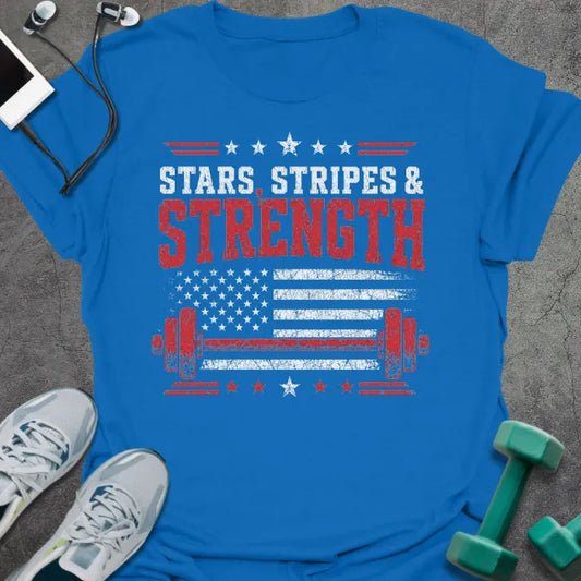 T-Shirt Royal / S Stars Strength T-Shirt