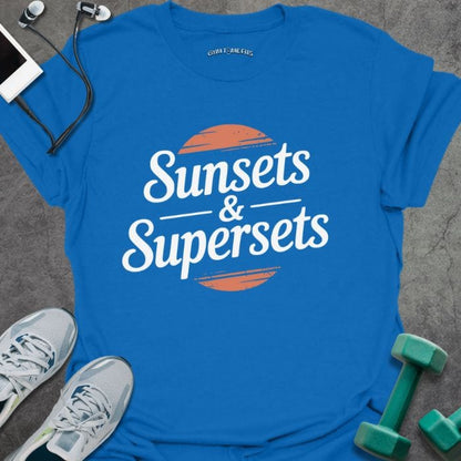 T-Shirt Royal / S Sunset T-Shirt
