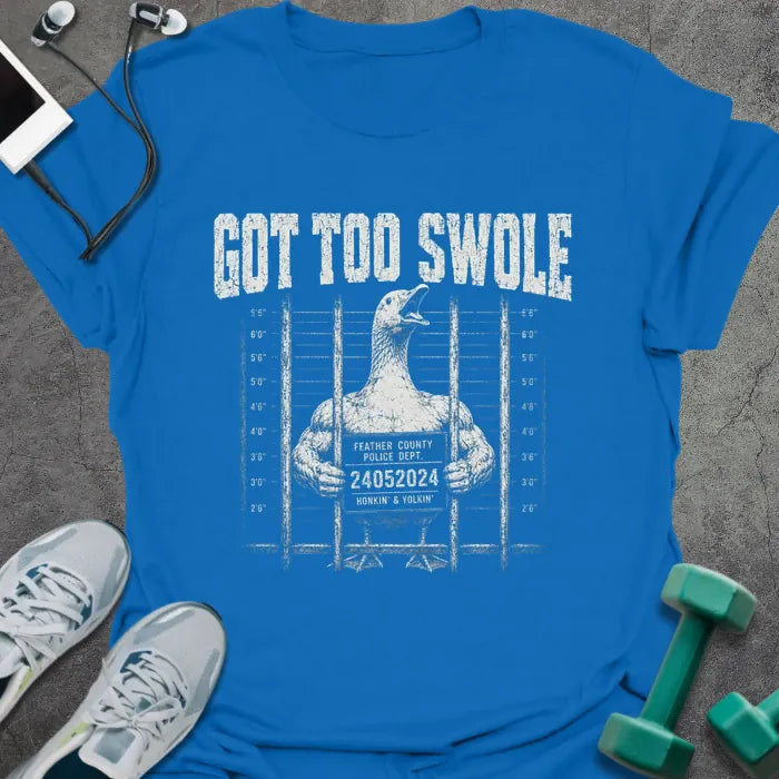 T-Shirt Royal / S Swole Goose T-Shirt