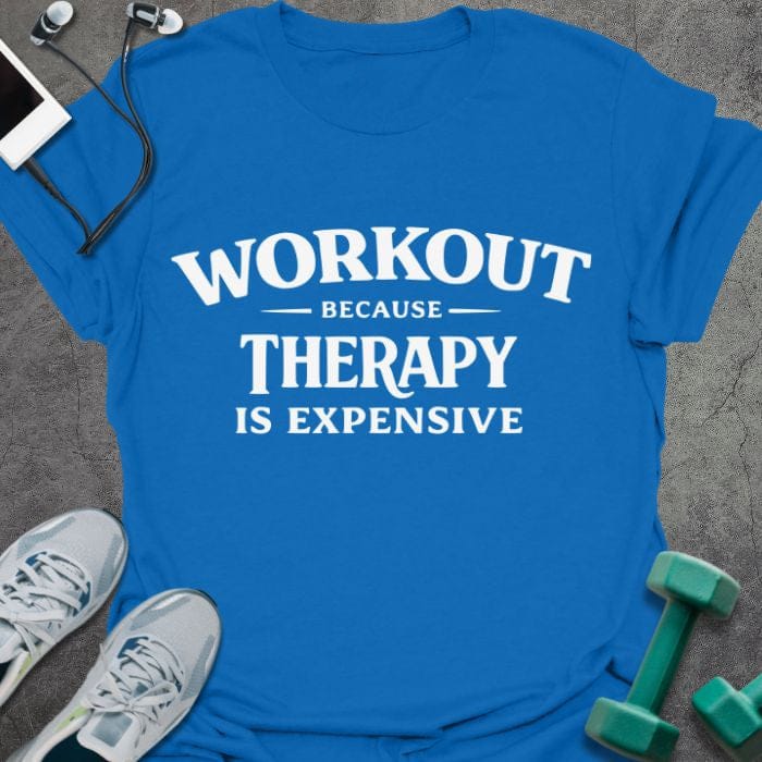 T-Shirt Royal / S Therapy Is T-Shirt