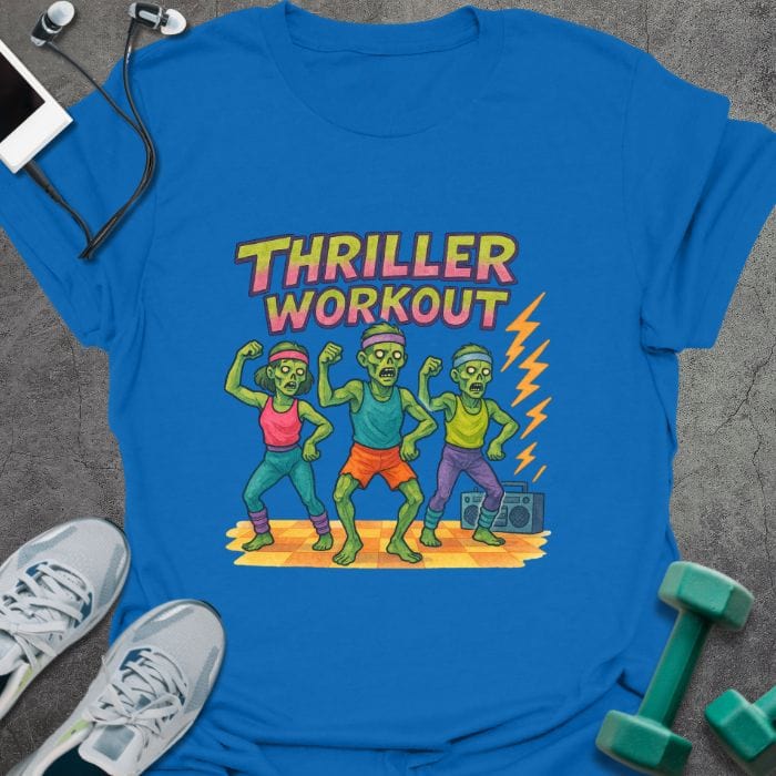 T-Shirt Royal / S Thriller Workout T-Shirt