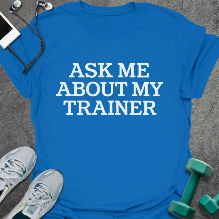 T-Shirt Royal / S Trainer Talk T-Shirt