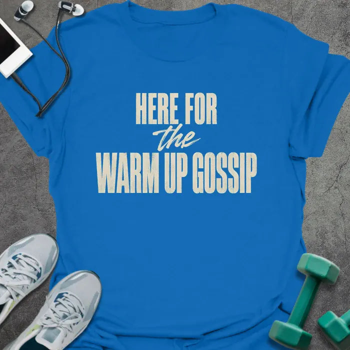 T-Shirt Royal / S Warmup Gossip T-Shirt