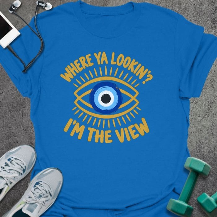 T-Shirt Royal / S Where Ya Looking T-Shirt