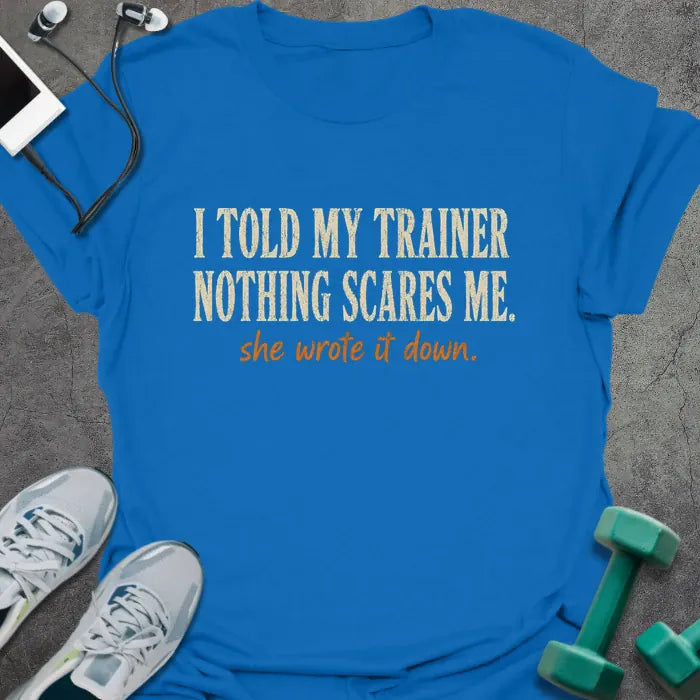 T-Shirt Royal / S Wrote Down T-Shirt