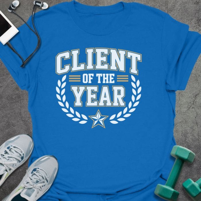 T-Shirt Royal / S Year's Champion T-Shirt