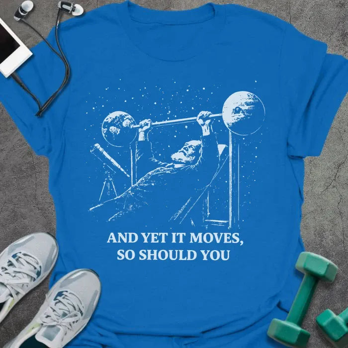 T-Shirt Royal / S Yet It Moves T-Shirt