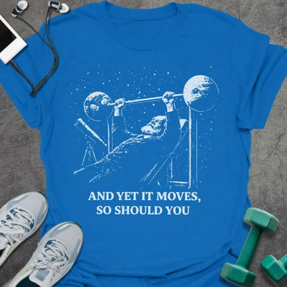 T-Shirt Royal / S Yet It Moves T-Shirt