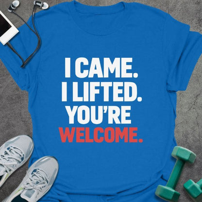 T-Shirt Royal / S You're Welcome T-Shirt