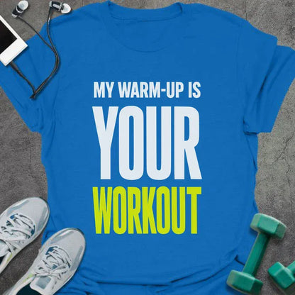 T-Shirt Royal / S Your Workout T-Shirt