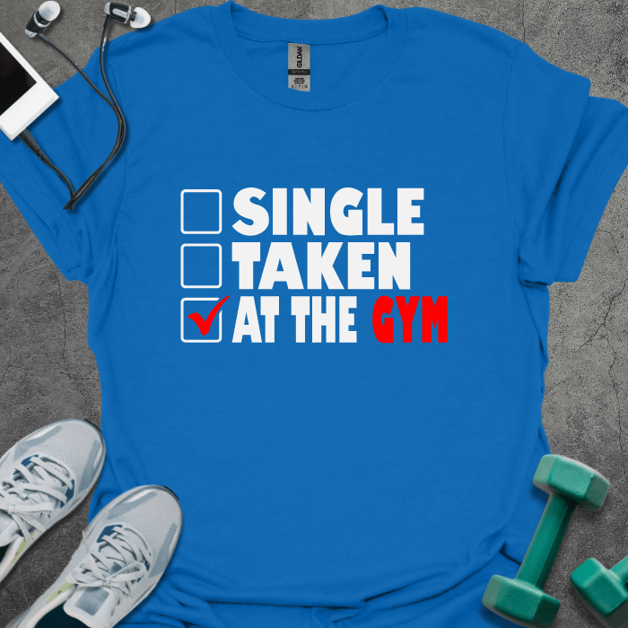 T-Shirt Royal / XS At The Gym T-Shirt